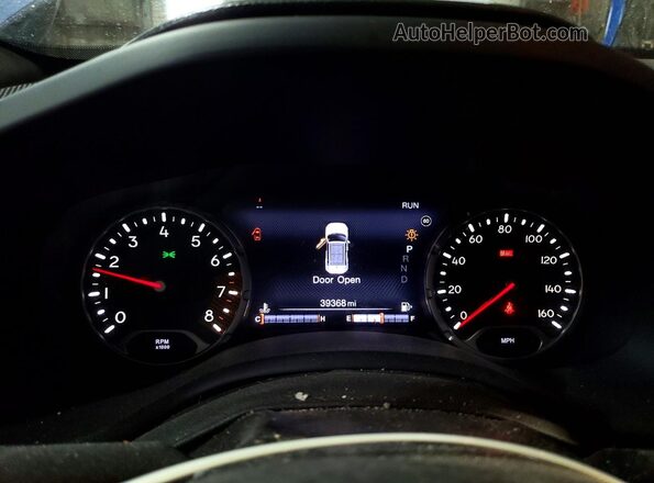 ZACNJDB1XMPM08924 2021 JEEP RENEGADE Blue Widok zestawu wskaźników
