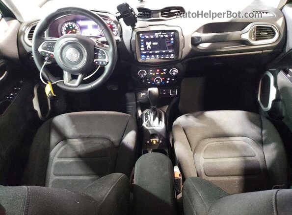 ZACNJDB1XMPM08924 2021 JEEP RENEGADE Blue Widok deski rozdzielczej