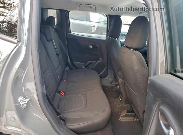 ZACNJDBB0MPM47952 2021 JEEP RENEGADE Gray Rear interior view