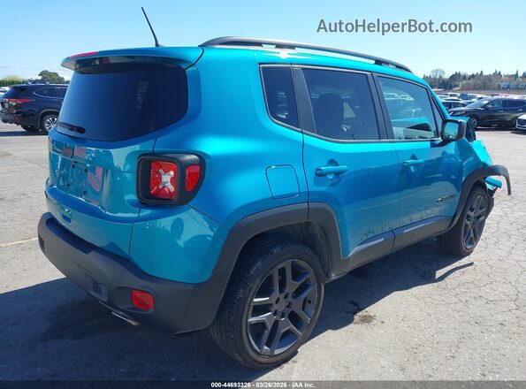 ZACNJDBB0MPN08250 2021 JEEP RENEGADE Teal Rear right