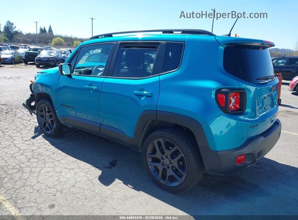 ZACNJDBB0MPN08250 2021 JEEP RENEGADE Teal Rear left