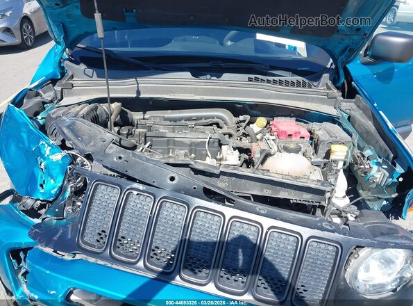 ZACNJDBB0MPN08250 2021 JEEP RENEGADE Teal Rear view