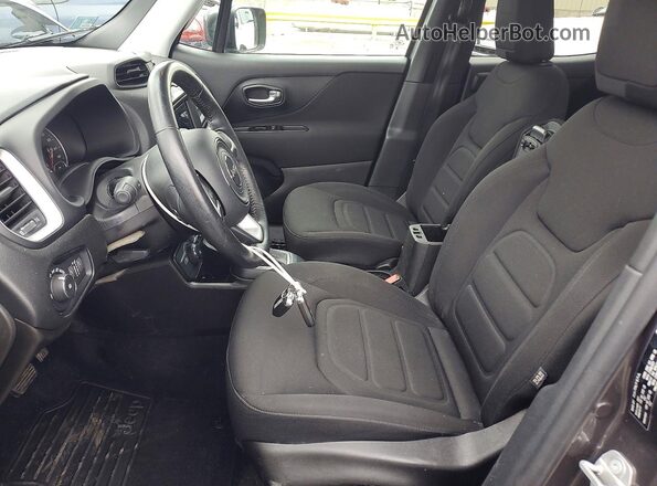 ZACNJDBB1MPM78286 2021 JEEP RENEGADE Charcoal Front interior view