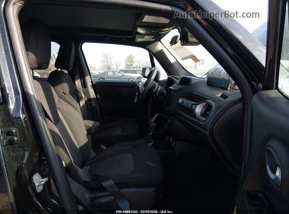 ZACNJDBB1MPN10699 2021 JEEP RENEGADE Black წინა სალონის ხედი