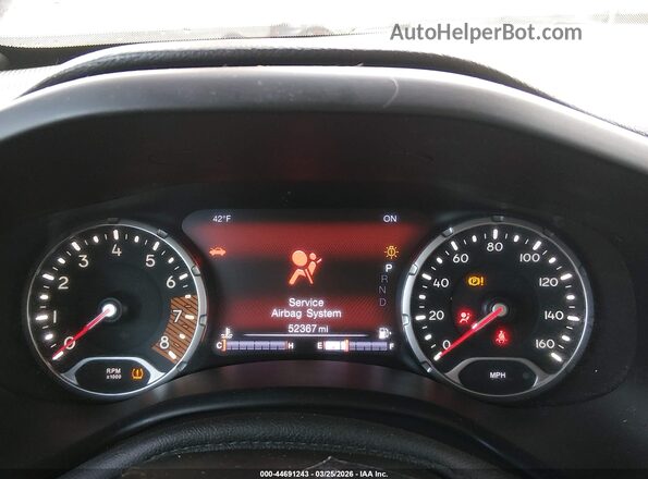 ZACNJDBB1MPN10699 2021 JEEP RENEGADE Black უკანა სავარძლების ხედი