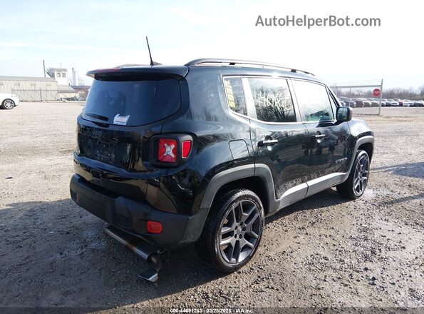 ZACNJDBB1MPN10699 2021 JEEP RENEGADE Black უკანა მარჯვენა
