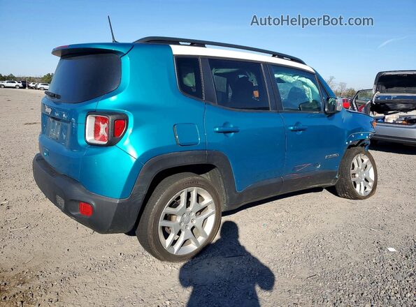 ZACNJDBB3MPM82534 2021 JEEP RENEGADE Turquoise Rear right