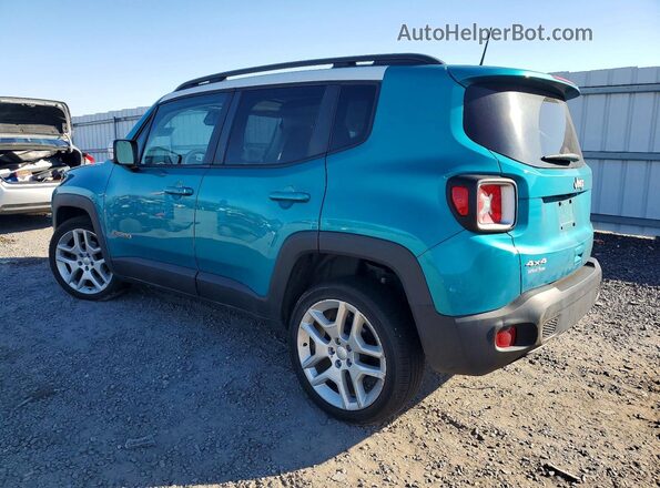 ZACNJDBB3MPM82534 2021 JEEP RENEGADE Turquoise Rear left