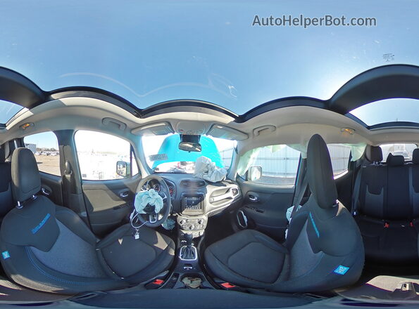 ZACNJDBB3MPM82534 2021 JEEP RENEGADE Turquoise 360 interior view