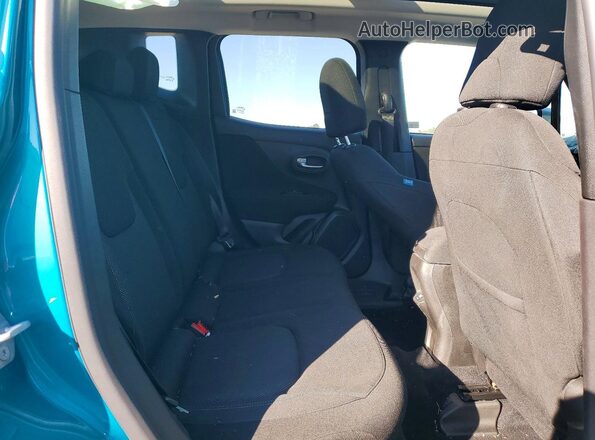 ZACNJDBB3MPM82534 2021 JEEP RENEGADE Turquoise Rear interior view