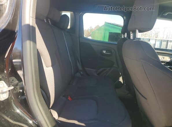 ZACNJDBB4MPN32759 2021 JEEP RENEGADE Black უკანა სალონის ხედი
