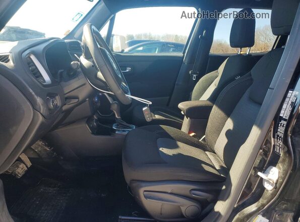 ZACNJDBB4MPN32759 2021 JEEP RENEGADE Black წინა სალონის ხედი
