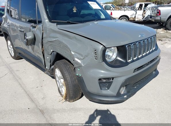 ZACNJDBB7MPM36690 2021 JEEP RENEGADE Gray წინა ხედი