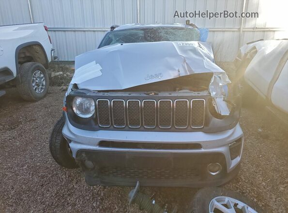 ZACNJDBB7MPM45938 2021 JEEP RENEGADE Gray Front view