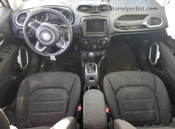 ZACNJDBB7MPM45938 2021 JEEP RENEGADE Gray Dashboard view