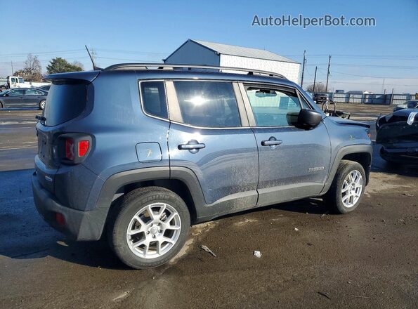 ZACNJDBB7MPM75246 2021 JEEP RENEGADE Blue Задня права чверть