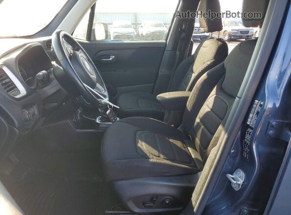 ZACNJDBB7MPM75246 2021 JEEP RENEGADE Blue Вид салону спереду