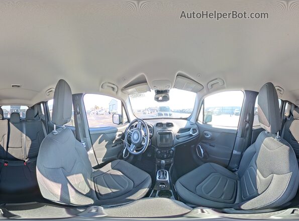 ZACNJDBB7MPM75246 2021 JEEP RENEGADE Blue Панорамний вид салону 360°