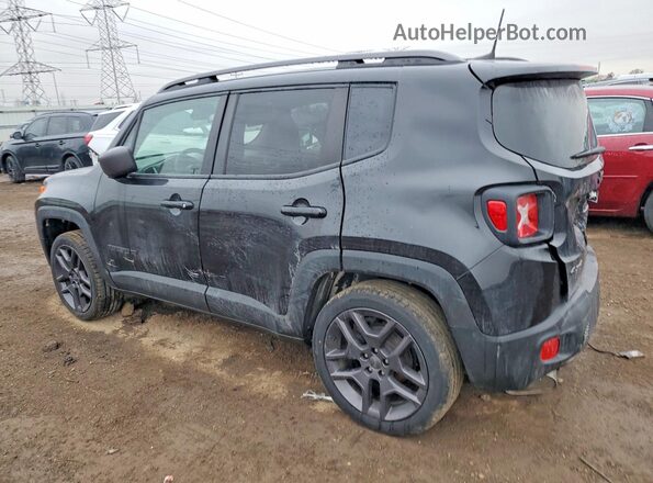 ZACNJDBB7MPN10223 2021 JEEP RENEGADE Black Tył lewy
