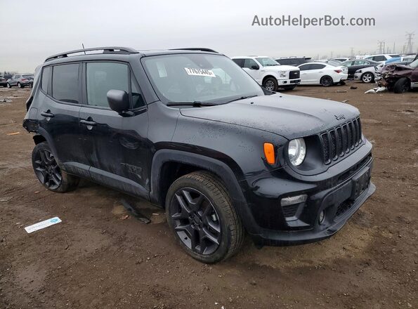 ZACNJDBB7MPN10223 2021 JEEP RENEGADE Black Przód prawy