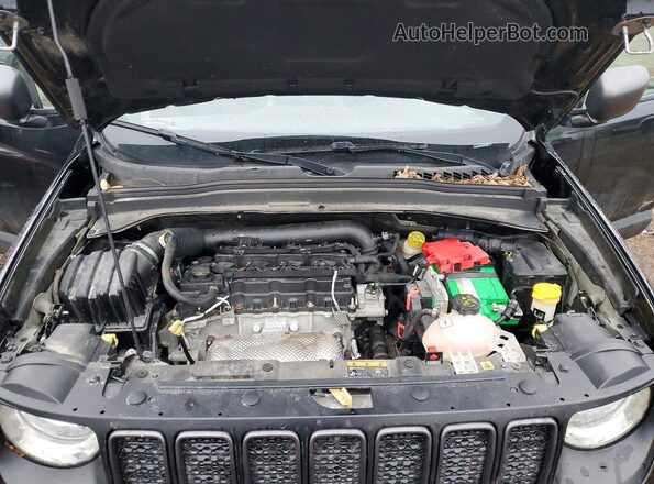 ZACNJDBB7MPN10223 2021 JEEP RENEGADE Black Widok wnętrza z tyłu