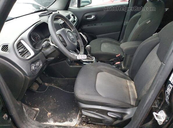 ZACNJDBB7MPN10223 2021 JEEP RENEGADE Black Widok wnętrza z przodu