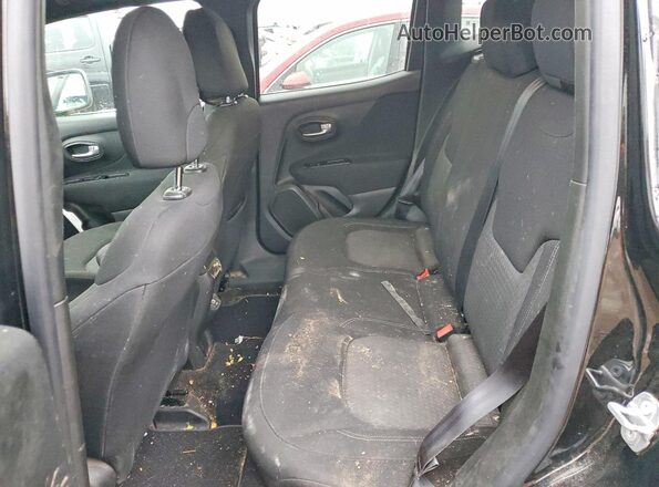 ZACNJDBB7MPN10223 2021 JEEP RENEGADE Black Widok tylnych siedzeń