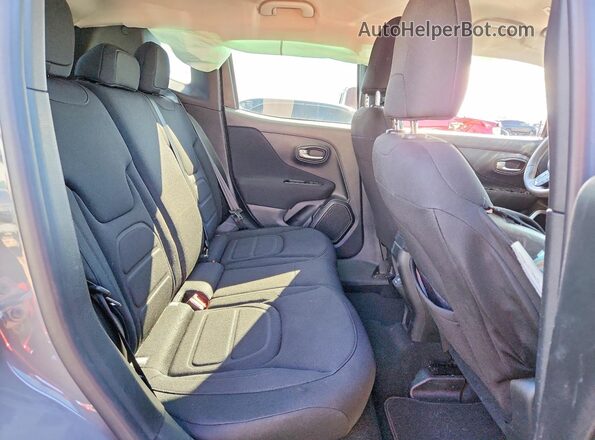 ZACNJDBB7MPN14322 2021 JEEP RENEGADE Gray უკანა სალონის ხედი