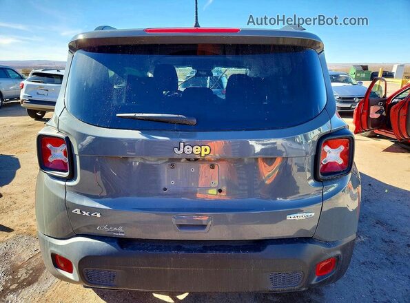 ZACNJDBB7MPN14322 2021 JEEP RENEGADE Gray უკანა ხედი