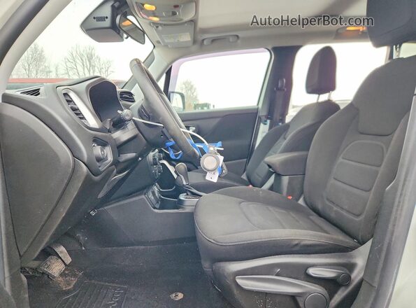 ZACNJDBBXMPM27627 2021 JEEP RENEGADE White Вид салону спереду