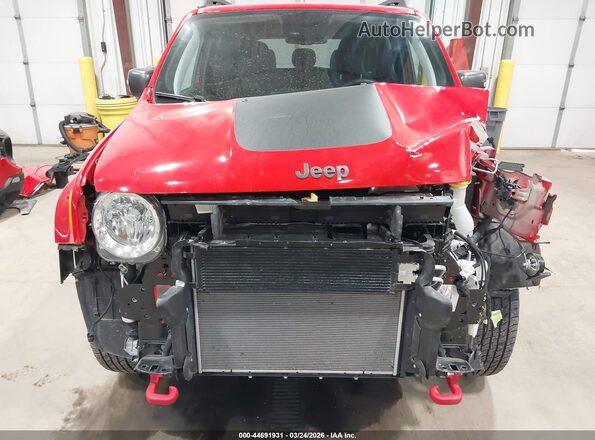 ZACNJDC10MPM24905 2021 JEEP RENEGADE Red უკანა სალონის ხედი