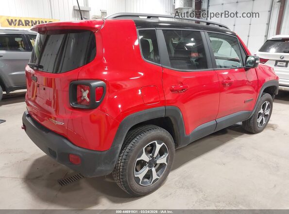 ZACNJDC10MPM24905 2021 JEEP RENEGADE Red უკანა მარჯვენა