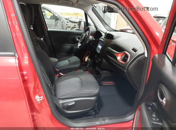 ZACNJDC10MPM24905 2021 JEEP RENEGADE Red წინა სალონის ხედი