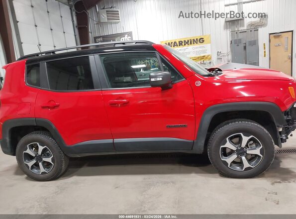 ZACNJDC10MPM24905 2021 JEEP RENEGADE Red სალონის 360-გრადუსიანი ხედი