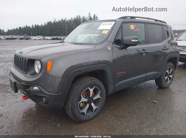 ZACNJDC10MPM97899 2021 JEEP RENEGADE Gray Vista tres cuartos delantera izquierda