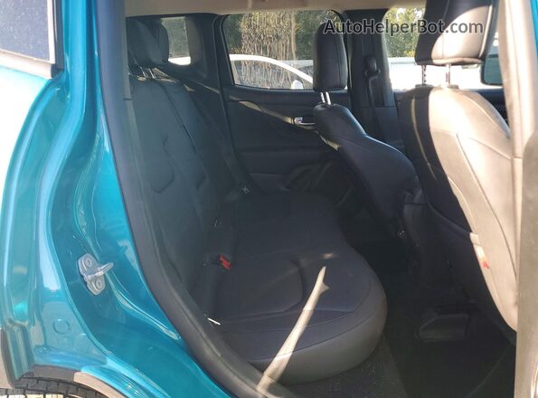 ZACNJDC11MPM51322 2021 JEEP RENEGADE Green უკანა სალონის ხედი