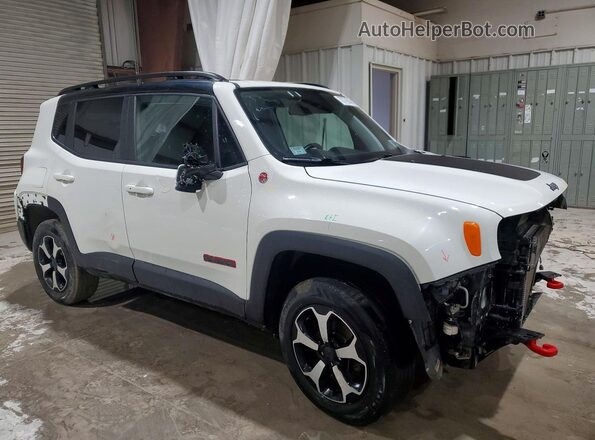 ZACNJDC12MPM40619 2021 JEEP RENEGADE White წინა მარჯვენა