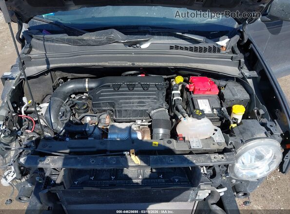 ZACNJDC12NPP01670 2022 JEEP RENEGADE Gray Вид ззаду