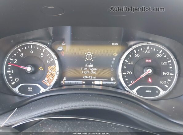 ZACNJDC12NPP01670 2022 JEEP RENEGADE Gray Вид задніх сидінь