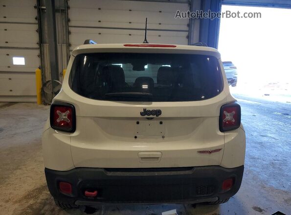 ZACNJDC14MPM50553 2021 JEEP RENEGADE White უკანა ხედი