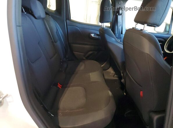 ZACNJDC14MPM50553 2021 JEEP RENEGADE White უკანა სალონის ხედი