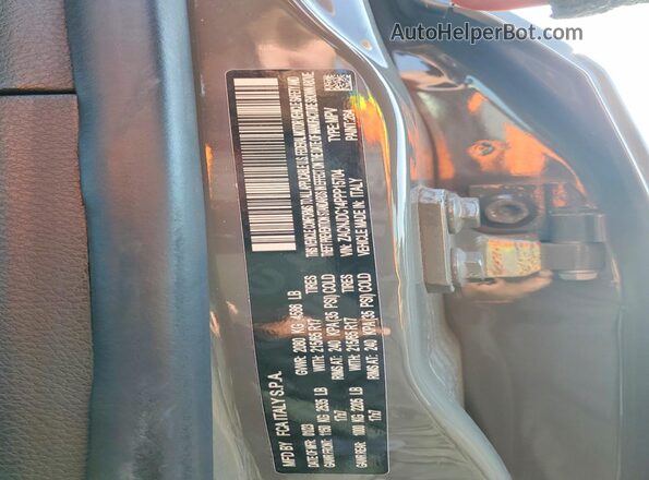 ZACNJDC14PPP15704 2023 JEEP RENEGADE Gray VIN կոդի պիտակի տեսք