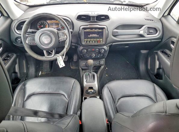 ZACNJDD13MPM45214 2021 JEEP RENEGADE White წინა პანელის ხედი