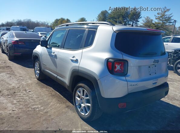ZACNJDD1XMPM44190 2021 JEEP RENEGADE Silver Rear left