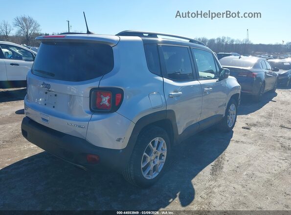 ZACNJDD1XMPM44190 2021 JEEP RENEGADE Silver Rear right