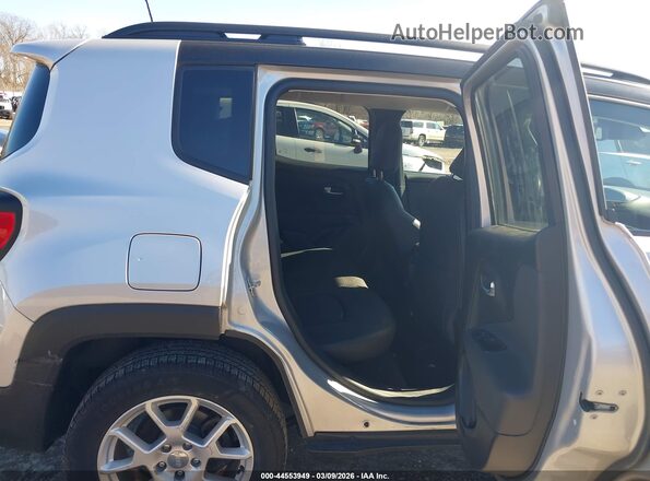 ZACNJDD1XMPM44190 2021 JEEP RENEGADE Silver VIN sticker view
