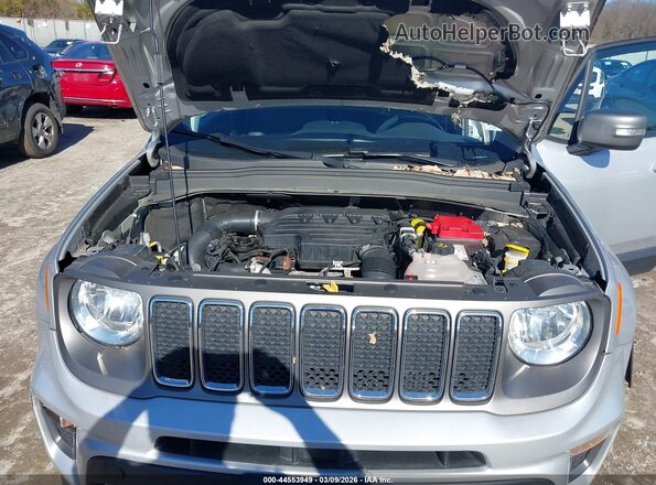 ZACNJDD1XMPM44190 2021 JEEP RENEGADE Silver Rear view