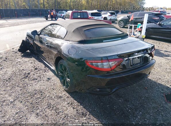ZAM45VMA8G0167344 2016 MASERATI GRANTURISM Black Задня ліва чверть
