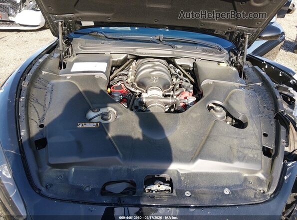 ZAM45VMA8G0167344 2016 MASERATI GRANTURISM Black Вид ззаду
