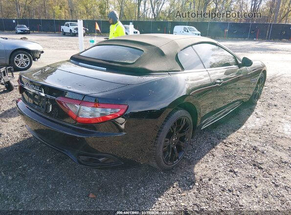 ZAM45VMA8G0167344 2016 MASERATI GRANTURISM Black Задня права чверть